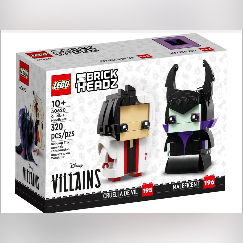 LEGO Cruella & Maleficent (40620) Retired NEW in Sealed Box